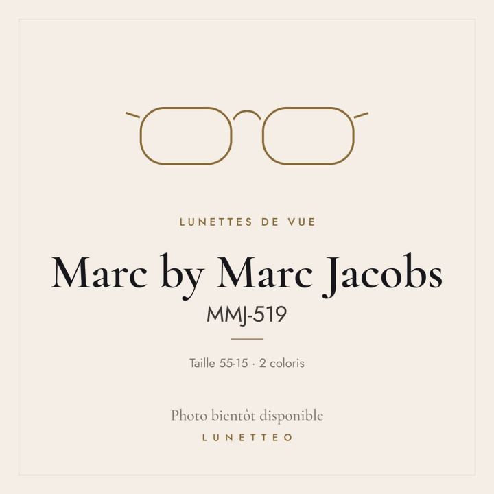 Lunettes de vue Marc by Marc Jacobs MMJ-519