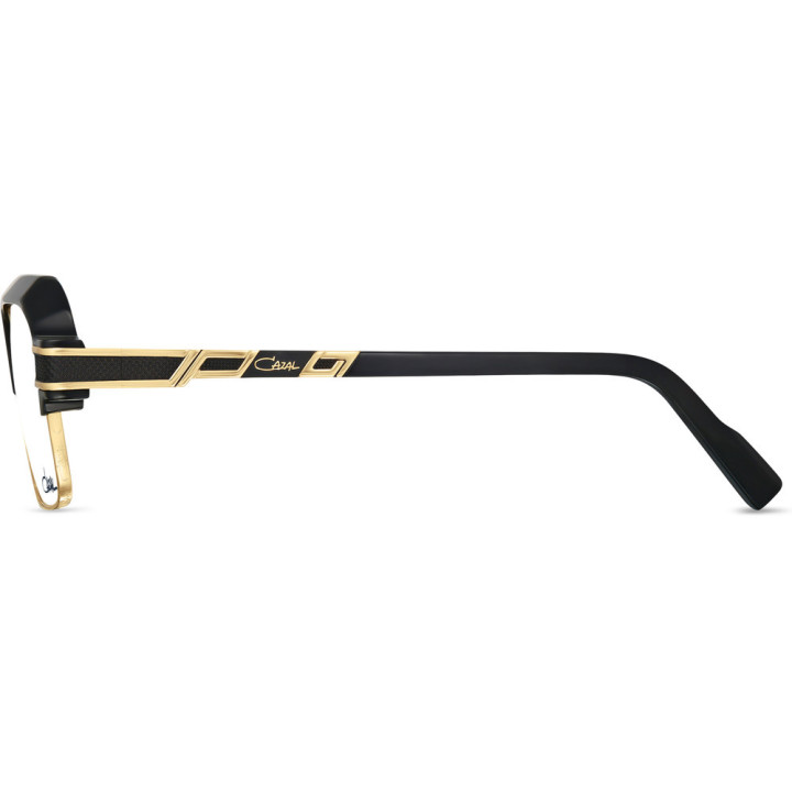 Cazal 6041 001 noir-or - vue de profil