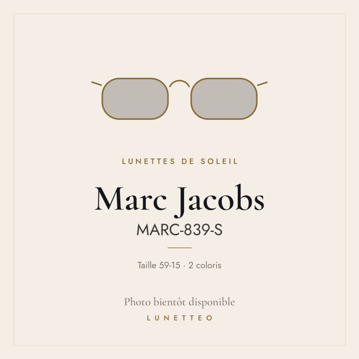 Lunettes de soleil Marc Jacobs MARC-839-S