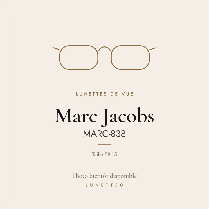 Lunettes de vue Marc Jacobs MARC-838
