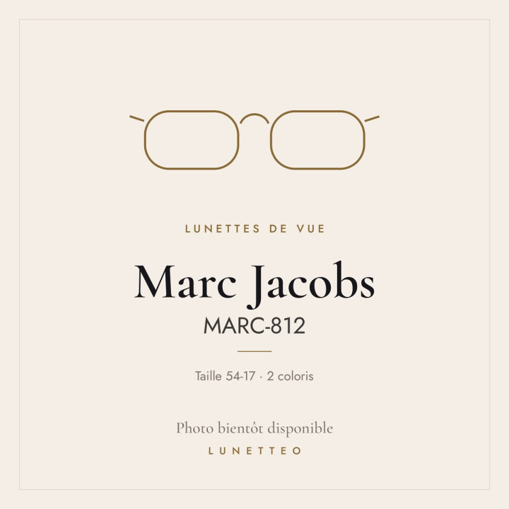 Lunettes de vue Marc Jacobs MARC-812