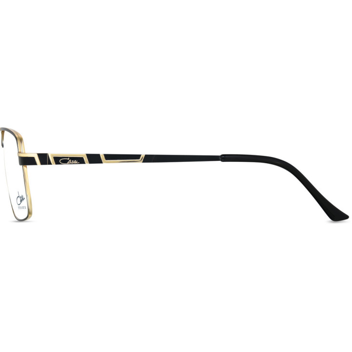 Cazal 7068 001 noir-or - vue de profil