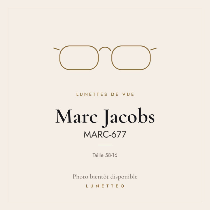 Lunettes de vue Marc Jacobs MARC-677