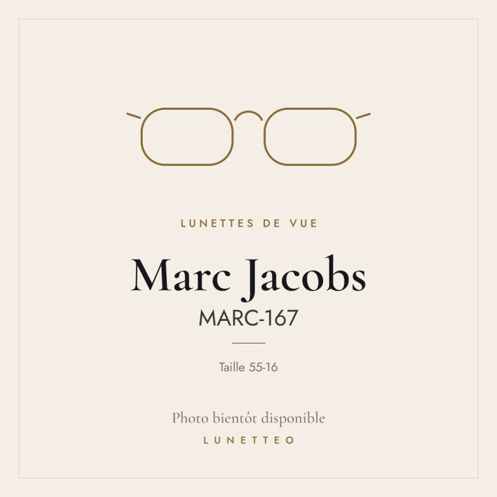 Lunettes de vue Marc Jacobs MARC-167
