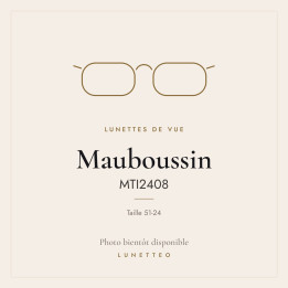 Lunettes de vue Mauboussin MTI2408