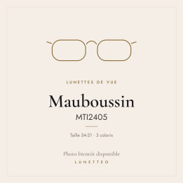 Lunettes de vue Mauboussin MTI2405
