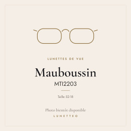 Lunettes de vue Mauboussin MTI2203