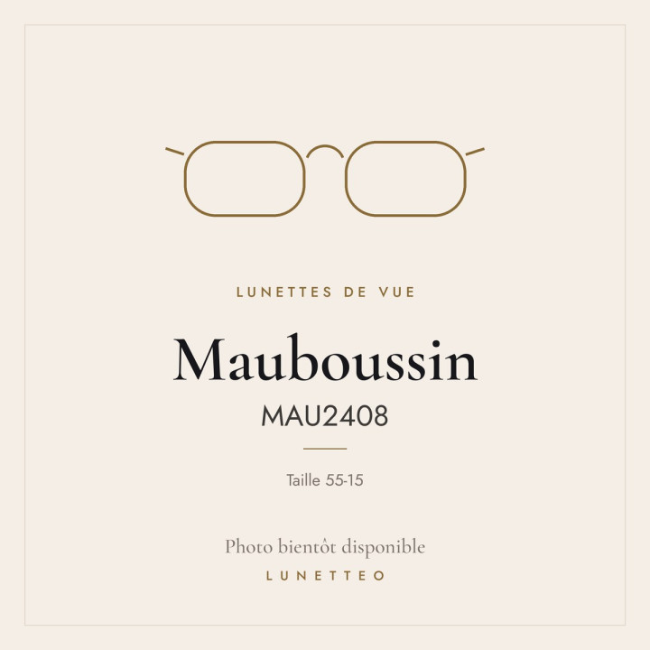 Lunettes de vue Mauboussin MAU2408