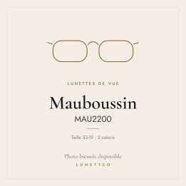 Lunettes de vue Mauboussin MAU2200