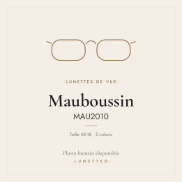 Lunettes de vue Mauboussin MAU2010