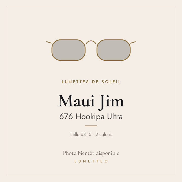 Lunettes de soleil Maui Jim 676 Hookipa Ultra