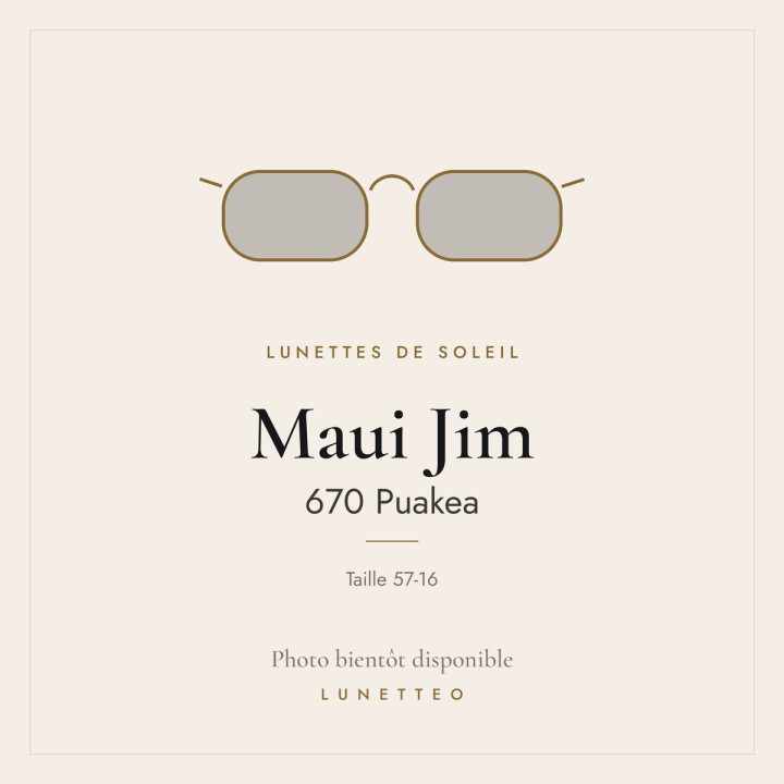Lunettes de soleil Maui Jim 670 Puakea