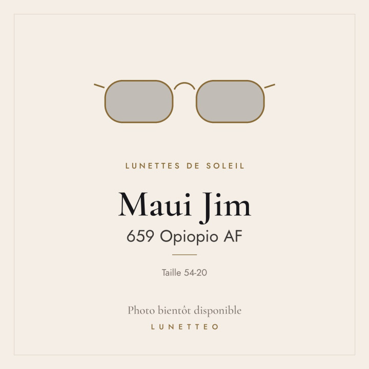 Lunettes de soleil Maui Jim 659 Opiopio AF