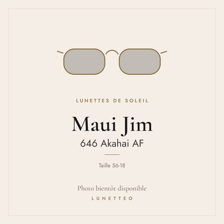 Lunettes de soleil Maui Jim 646 Akahai AF
