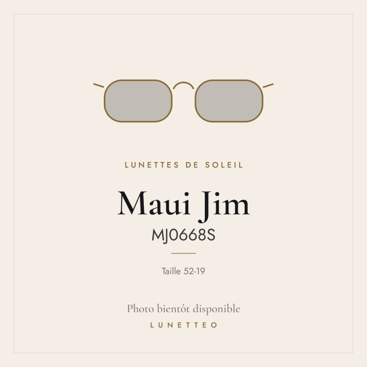 Lunettes de soleil Maui Jim MJ0668S