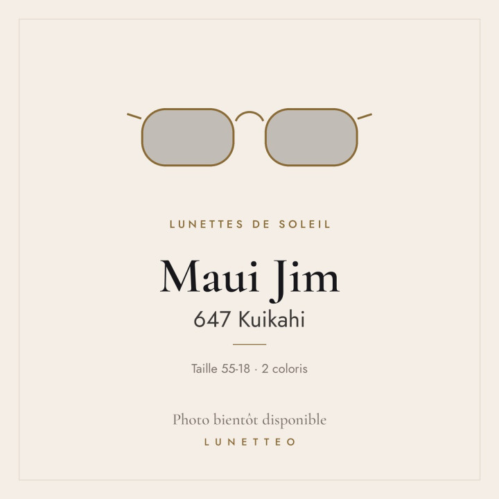 Lunettes de soleil Maui Jim 647 Kuikahi