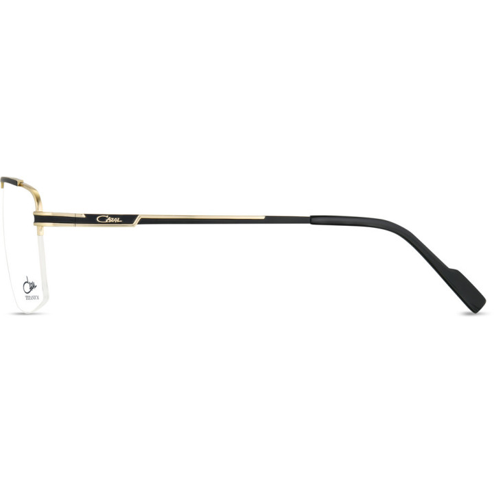 Cazal 7098 001 noir-or - vue de profil