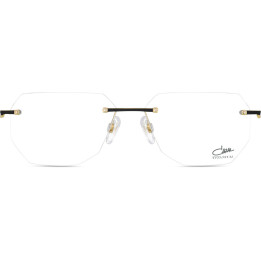 Cazal 7102 001 noir-or - vue de face