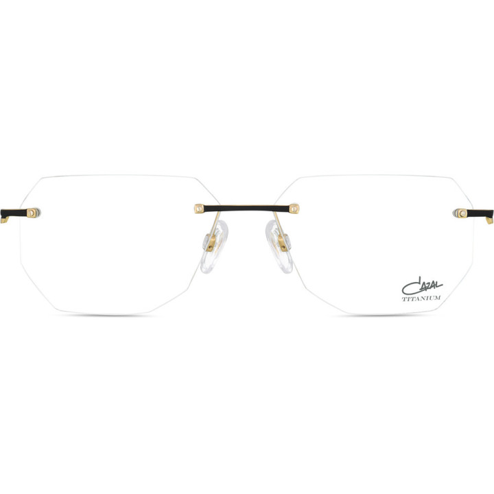 Cazal 7102 001 noir-or - vue de face