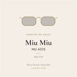 Lunettes de soleil Miu Miu MU A51S