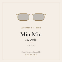 Lunettes de soleil Miu Miu MU A01S
