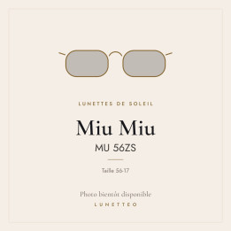 Lunettes de soleil Miu Miu MU 56ZS