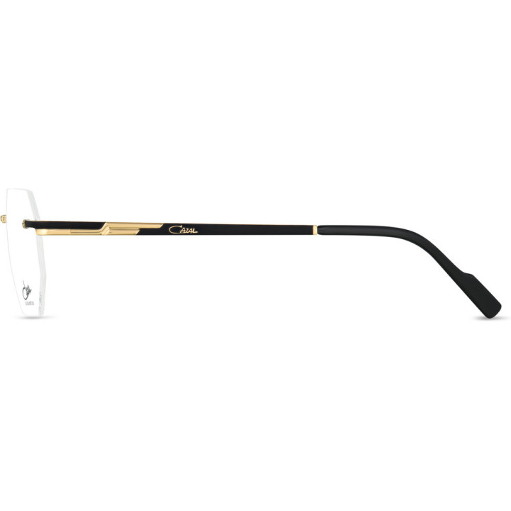 Cazal 7102 001 noir-or - vue de profil