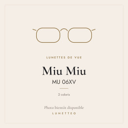 Lunettes de vue Miu Miu MU 06XV