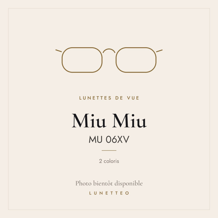 Lunettes de vue Miu Miu MU 06XV