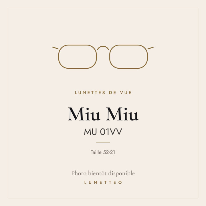 Lunettes de vue Miu Miu MU 01VV