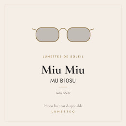 Lunettes de soleil Miu Miu MU B10SU