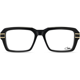 Cazal 6044 001 noir-or - vue de face