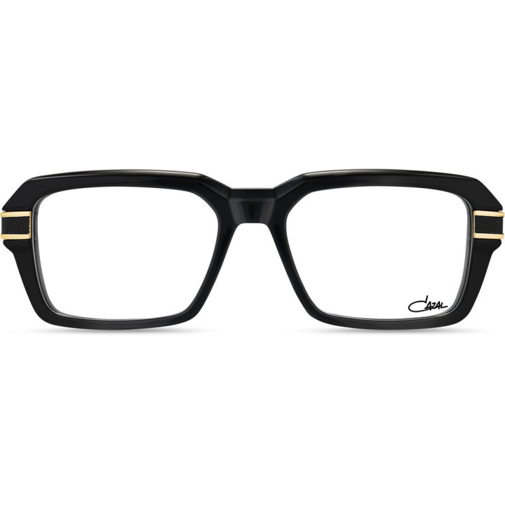 Cazal 6044 001 noir-or - vue de face