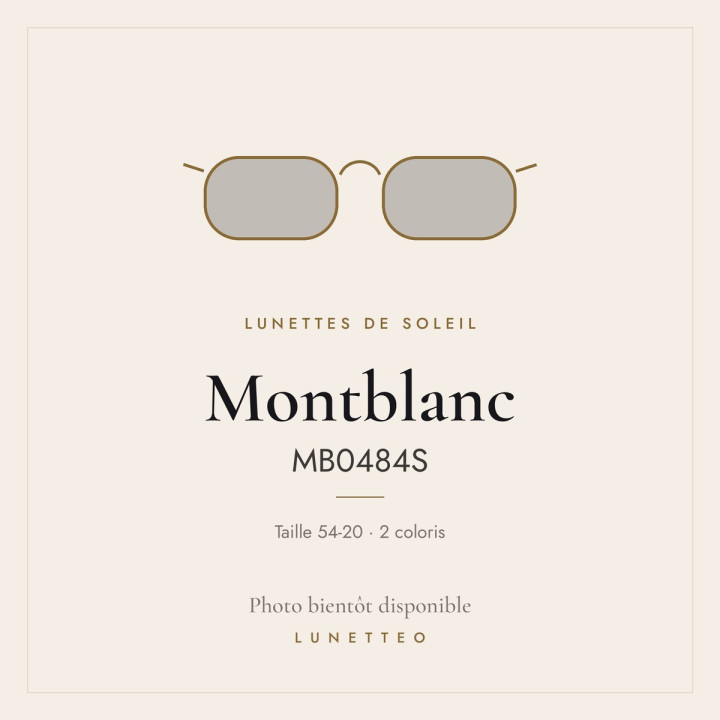 Lunettes de soleil Montblanc MB0484S