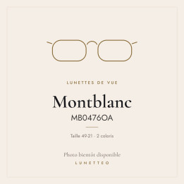 Lunettes de vue Montblanc MB0476OA