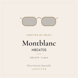 Lunettes de soleil Montblanc MB0470S