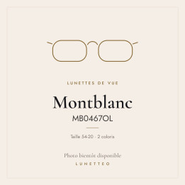 Lunettes de vue Montblanc MB0467OL