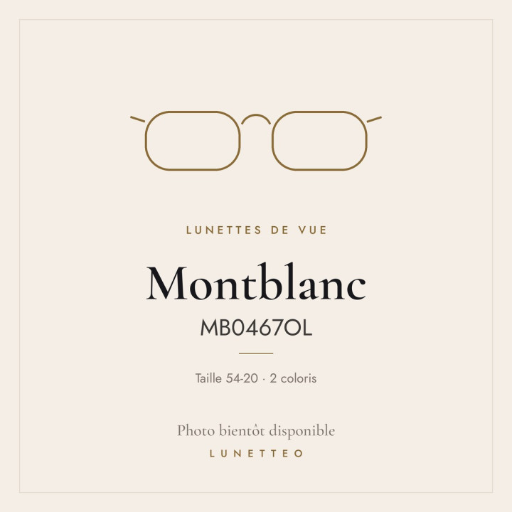 Lunettes de vue Montblanc MB0467OL