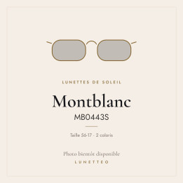 Lunettes de soleil Montblanc MB0443S
