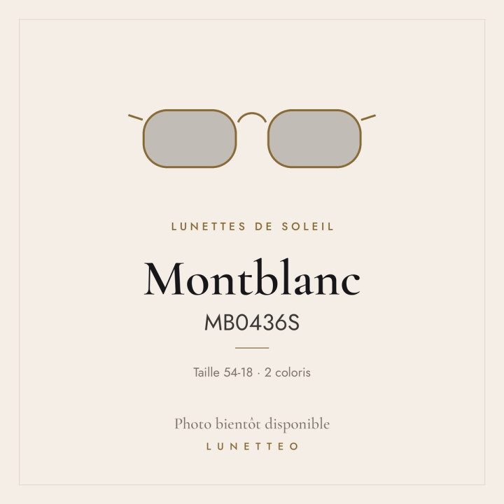 Lunettes de soleil Montblanc MB0436S