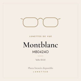 Lunettes de vue Montblanc MB0424O