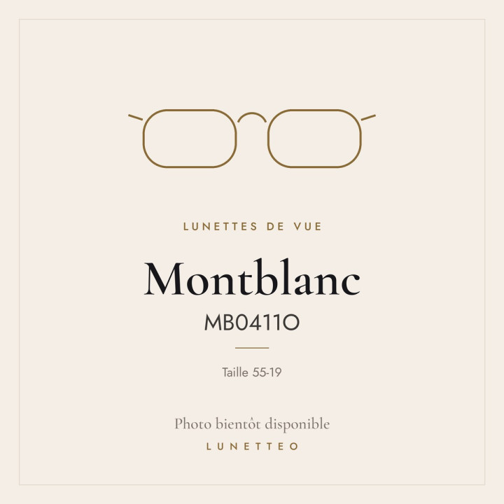 Lunettes de vue Montblanc MB0411O