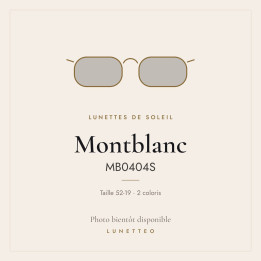 Lunettes de soleil Montblanc MB0404S