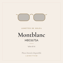 Lunettes de soleil Montblanc MB0367SA