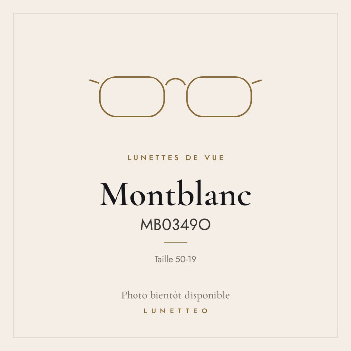 Lunettes de vue Montblanc MB0349O
