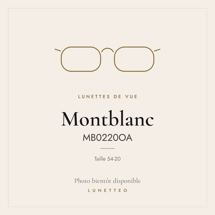 Lunettes de vue Montblanc MB0220OA