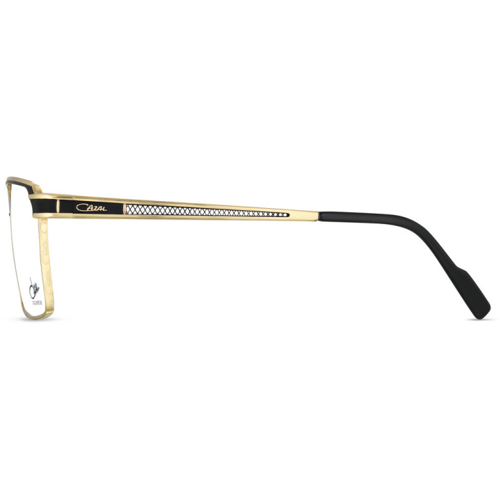 Cazal 7105 001 noir-or - vue de profil