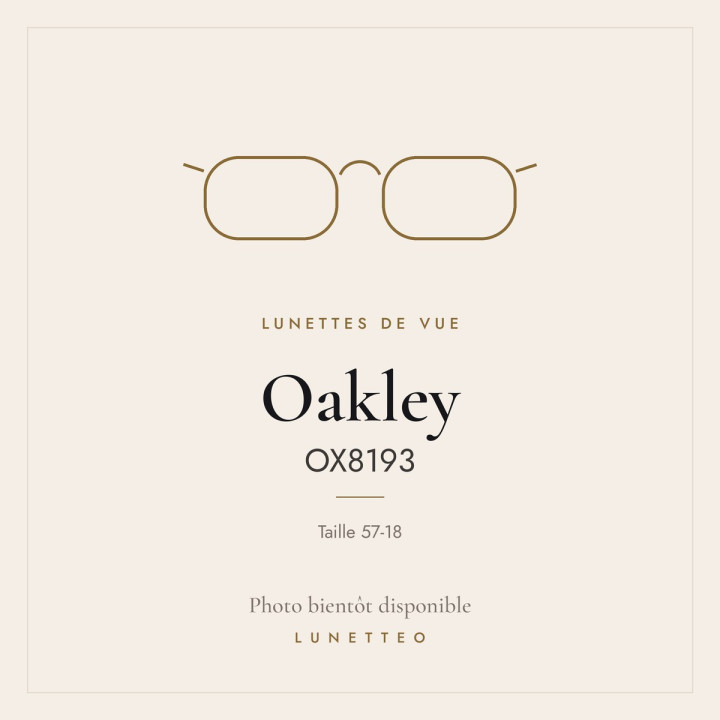 Lunettes de vue Oakley OX8193