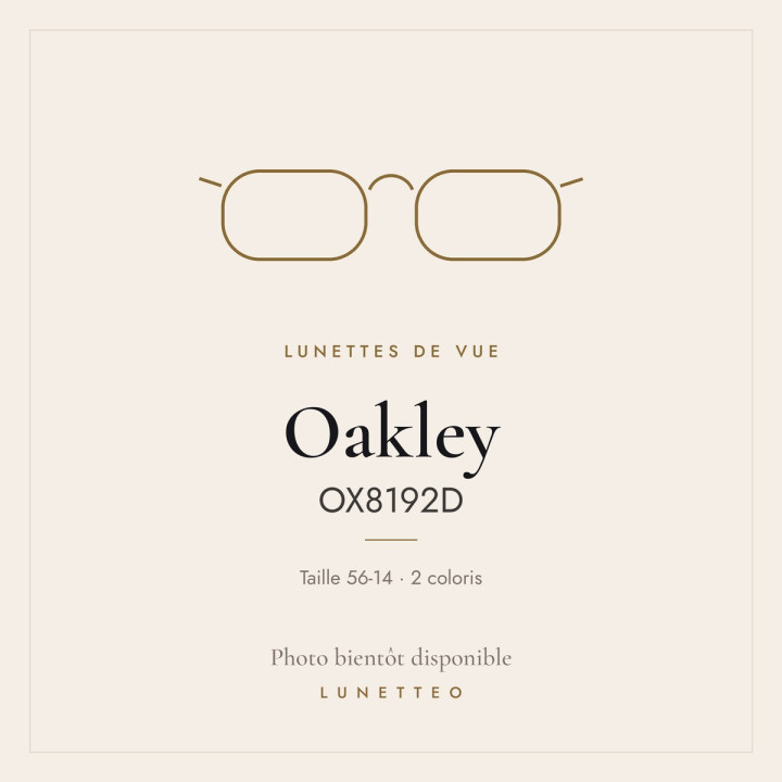 Lunettes de vue Oakley OX8192D