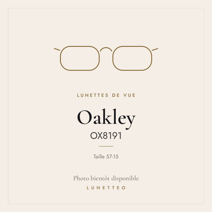Lunettes de vue Oakley OX8191